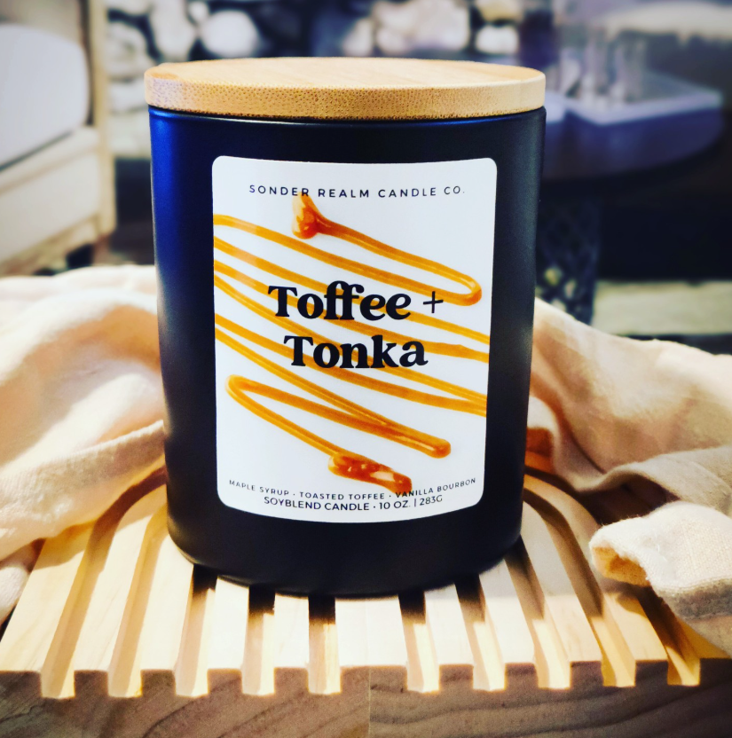 Toffee + Tonka Candle