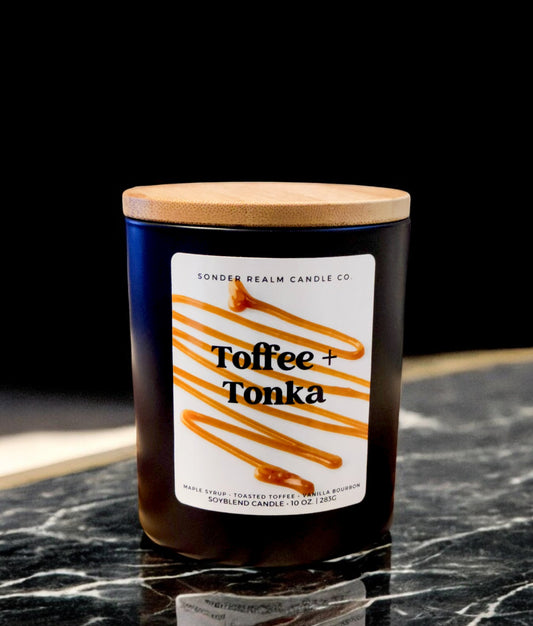 Toffee + Tonka Candle